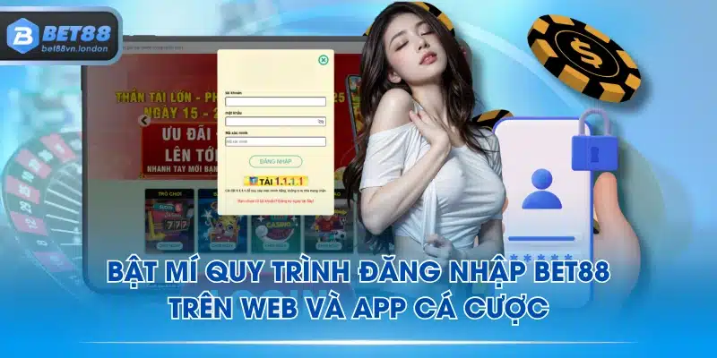 Bật mí quy trình đăng nhập BET88 trên web và app cá cược