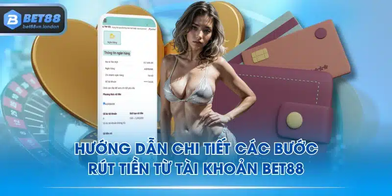 Hướng dẫn chi tiết các bước rút tiền từ tài khoản BET88